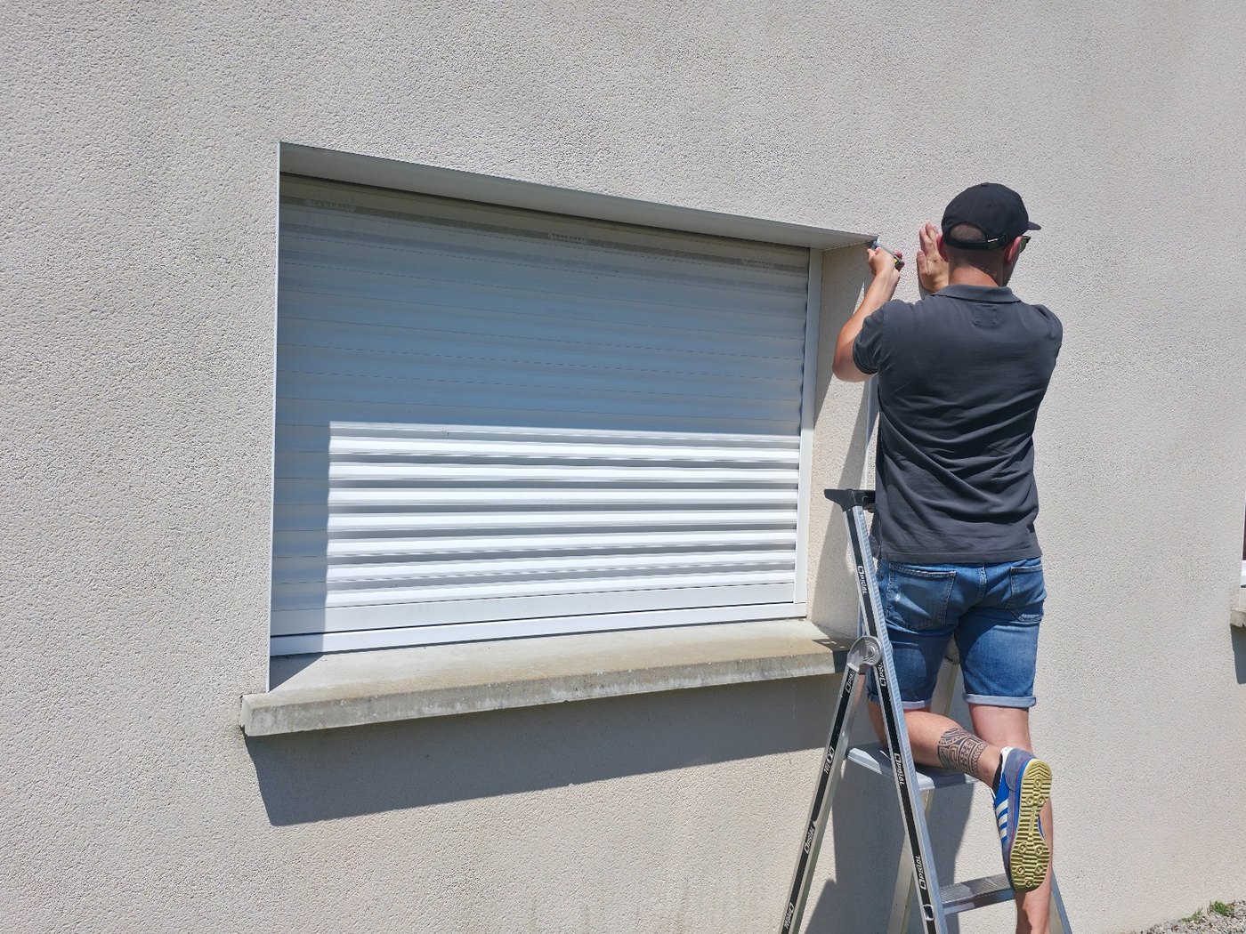 Dépannage de volet roulant sur une maison